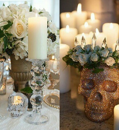 candles, floral and roses