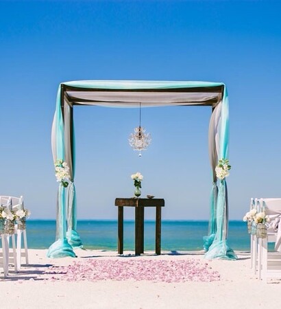 ocean, bridal decor and weddings