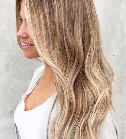brown, messy and blonde