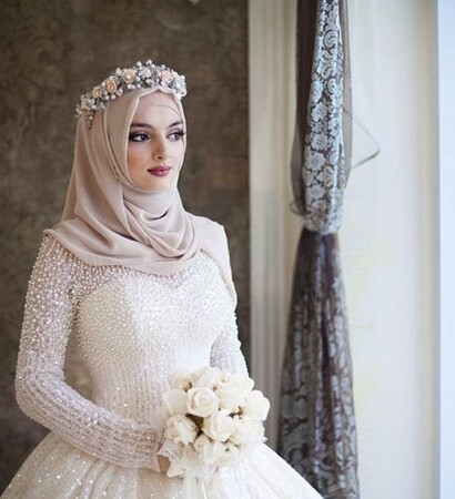 fashion, bride and islam