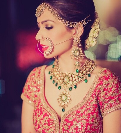 traditional, jewellery and makeup