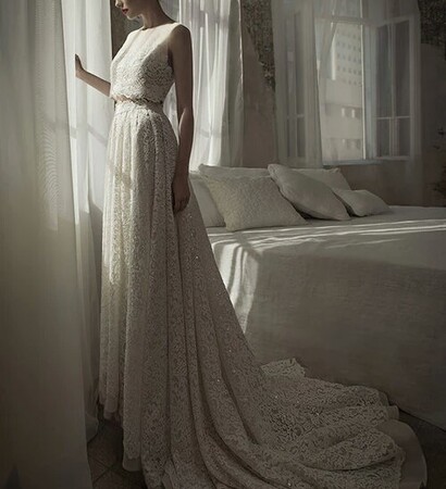 fashion, longdress and whitedress