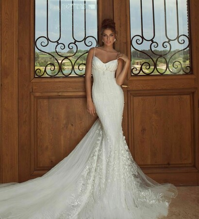 wedding dress and en