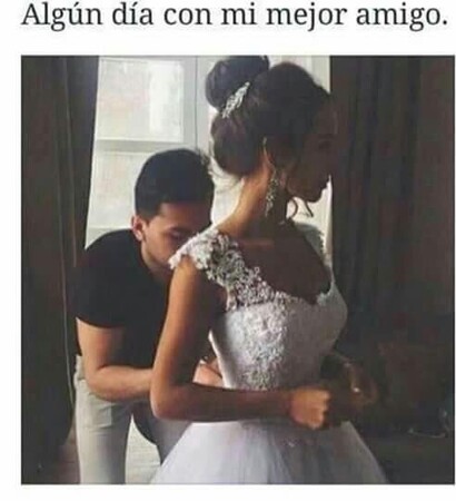 white, his and hers and wedding dress