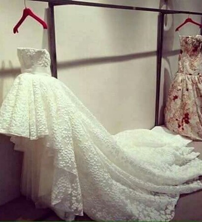 beautiful, weeding and white