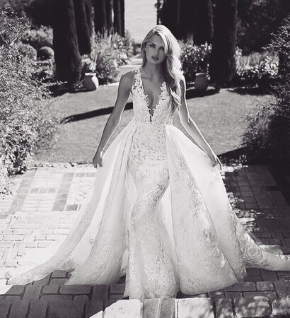 bridal, dress and blonde beautiful