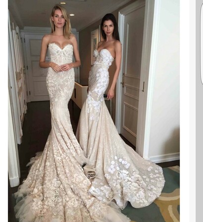 luxury, love and wedding gown