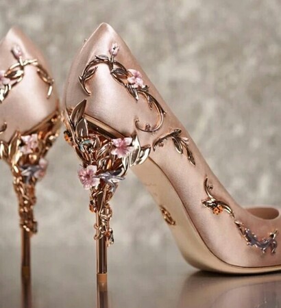 weddingshoes, shoes and pink