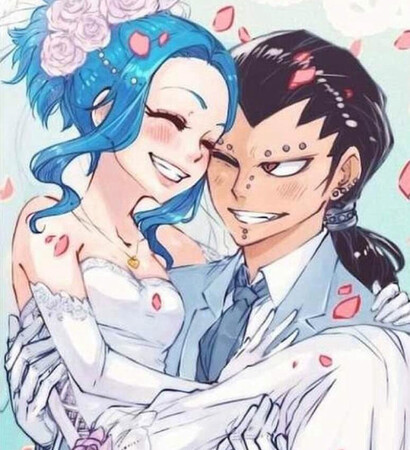 tux, fairy tail and wedding dress