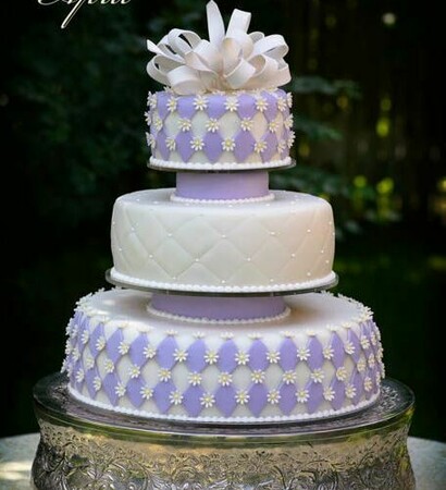 purple, lilac and cake