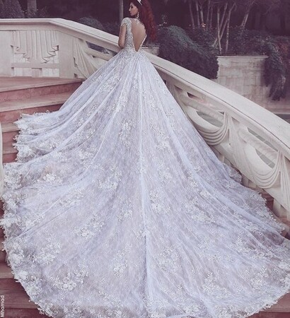style, luxury and white dress