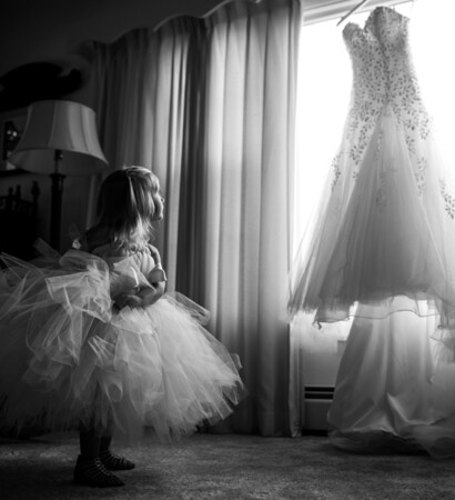 wedding dress, love and chidren