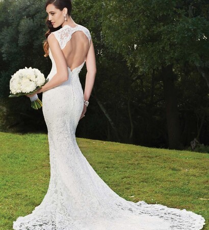 wedding dresses, backless and excellent