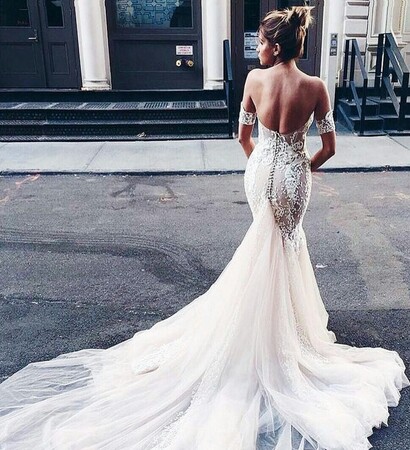 robe blanche, long dress and wedding dress