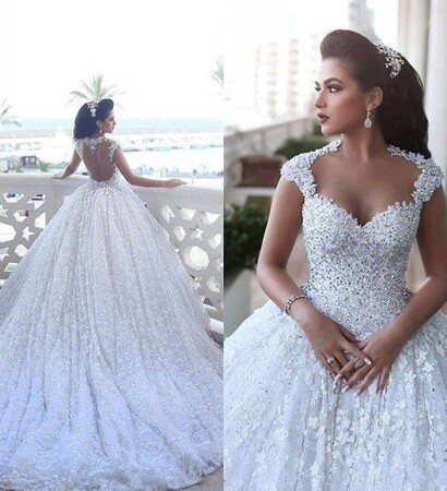 dream wedding dress and en