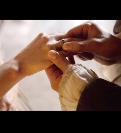 couple, rings and clairebeauchamp