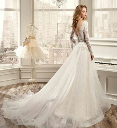 lace, dress and long sleeve