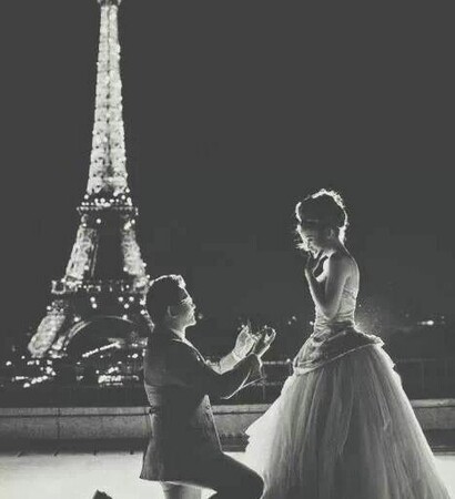 aifel, paris and couple