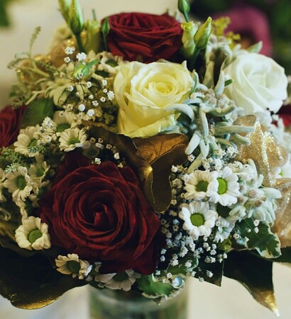 rose, bounquet and flowers