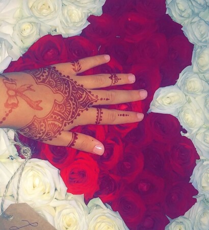 flowerbox, love and henna