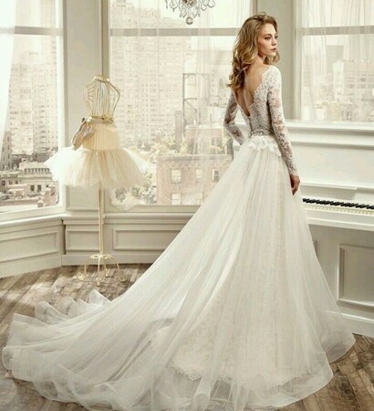 romantic wedding dress