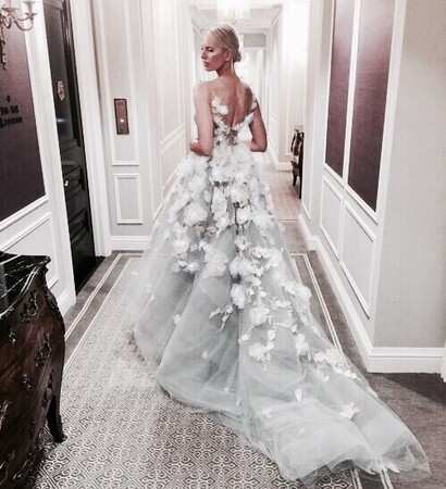 gown, wedding dress and dress