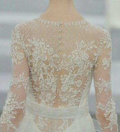 girl, wedding dress and smile