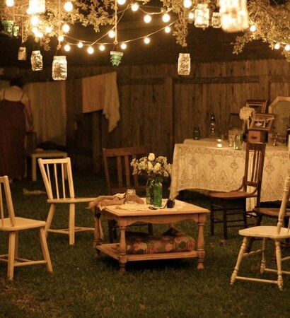 lamps, outdoors and decoration