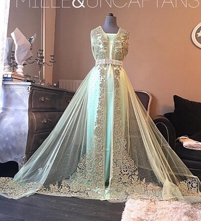 dress, creation and oriental