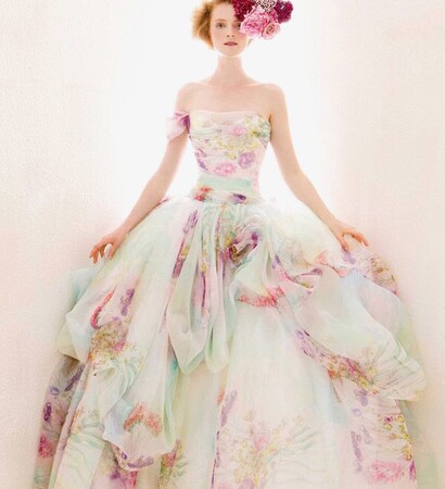 bride, marriage and dress