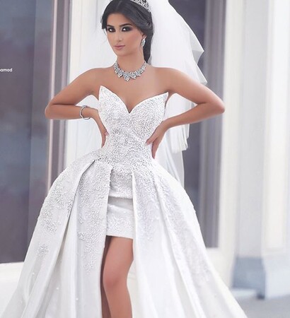dress, gown and bridal