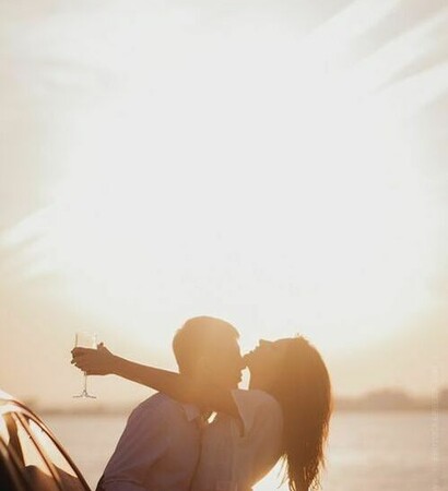 happy, boyfriend and kiss
