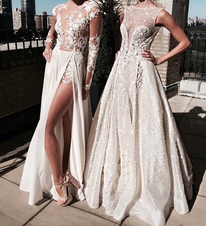 marriage, dress and bridal fashion week