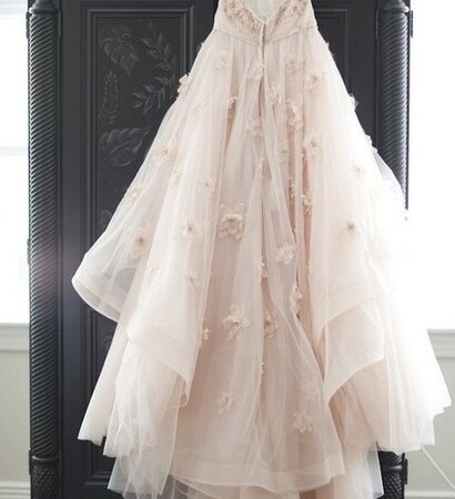 nails, wedding dress and eyes