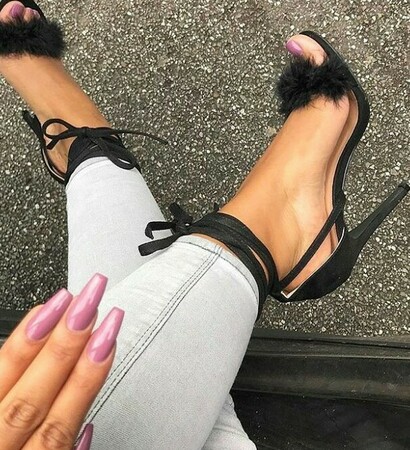 hair, lips and nails