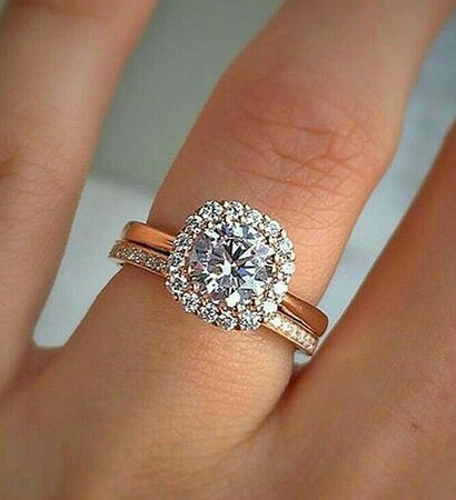 woman, proposal and engagement ring