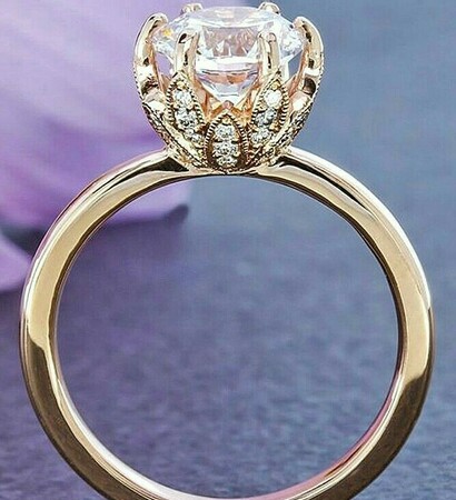 fashion, proposal and rings