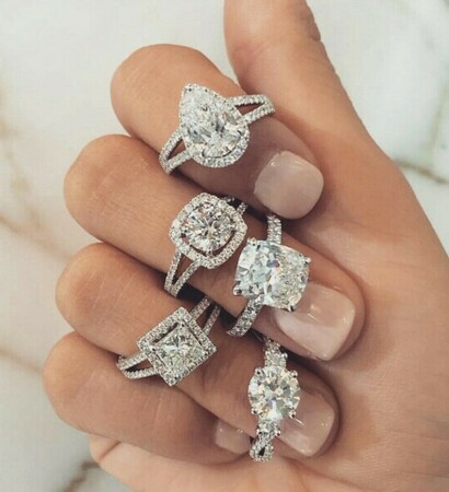 engagement, fashion and expensive