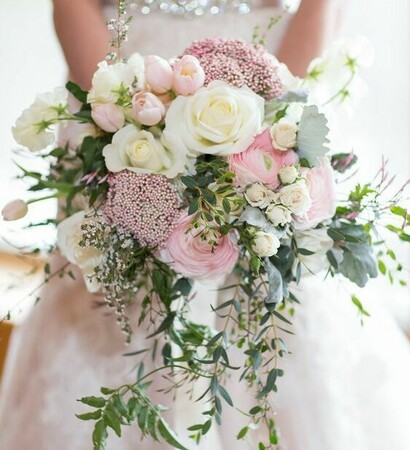 bridal, beautiful and bouquet
