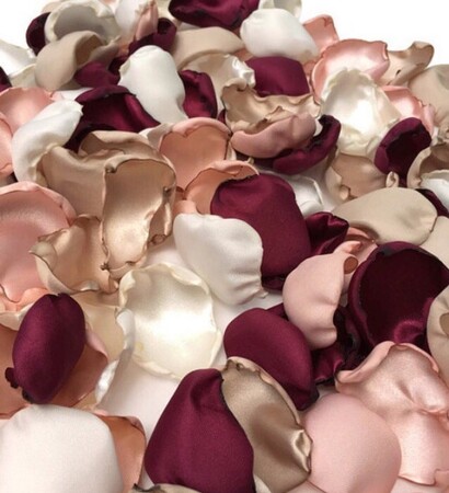flower petals, bridetobe and flowergirl