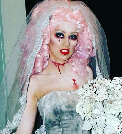 Halloween, costume and christina aguilera