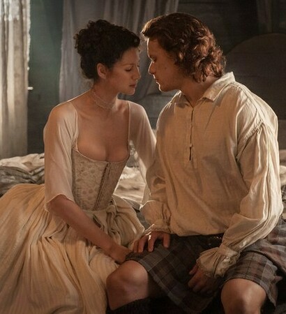Claire, outlander and wedding night