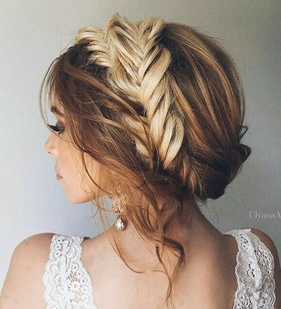 hairstyle, blonde and braid