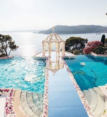 king queen, wedding party and luxury