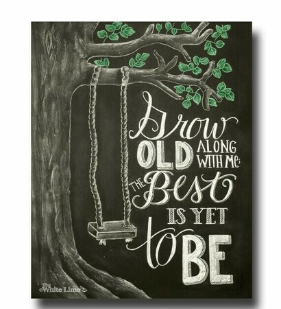 art, chalkboard and quote