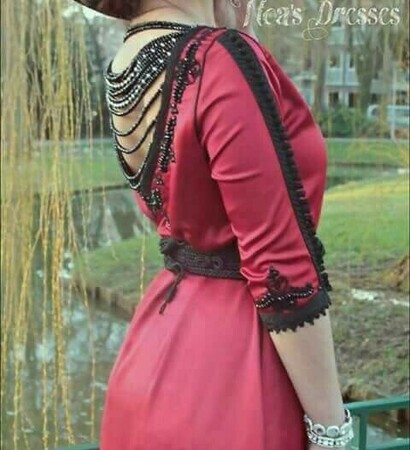tunisia, red and caftan