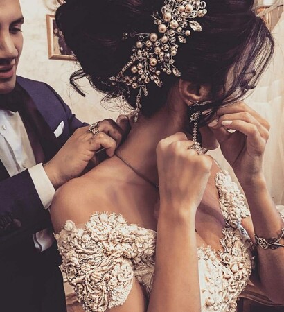 wedd, wedding party and white dress