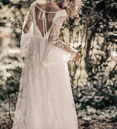 dress, hair and paradise