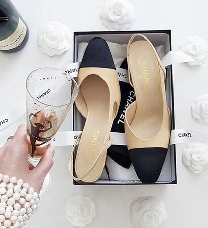 Nude, chanel and black