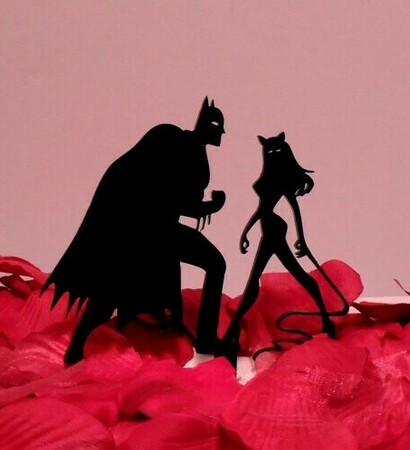 superhero, wedding cake topper and cake topper